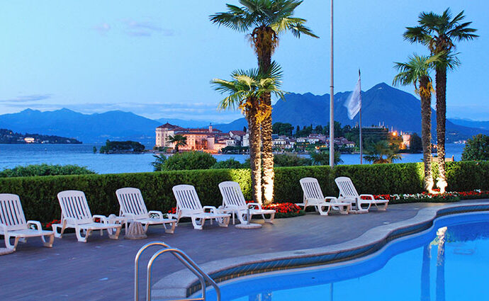 Ferienhäuser mit Pool am Lago Maggiore